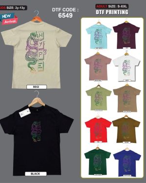 DTF Printing. Kid's T-Shirt. Men's T-Shirt