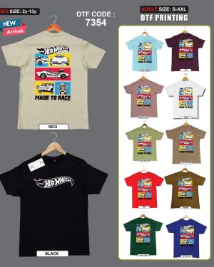 New Arrival Hot Wheels Kid's T-Shirt & Best Wholesale in Malaysia