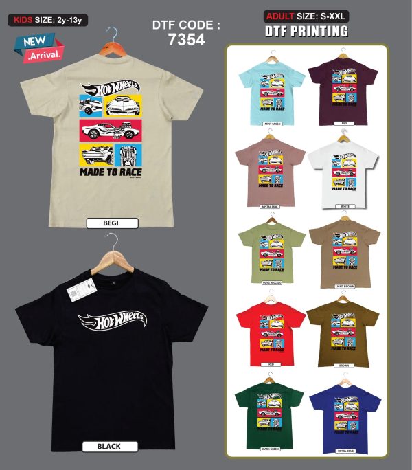 New Arrival Hot Wheels Kid's T-Shirt & Best Wholesale in Malaysia