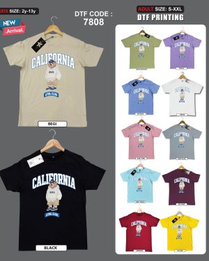 New-Arrival-Theme-A-Collection-DTF-Printing-Kids-Mens-T-Shirt-100-Cotton.
