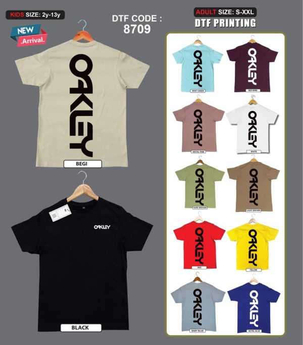 DTF Printing Baju Budak Kanak Kanak 100% Soft Cotton