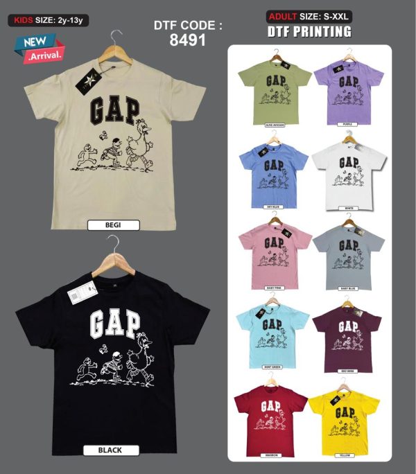 New Arrival DTF Printing & Men's Plain T-Shirt 100% Cotton