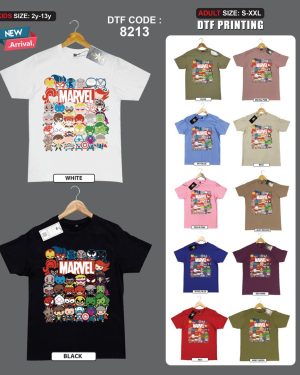 Theme A Cotton is a T-Shirt Company and T-Shirt Supplier in Malaysia. Here you will find 100% Cotton soft fabric t-Shirts for Men’s Plain T-Shirt  and Kids Plain T-Shirt. Here you will find Plain t-Shirts & High Quality DTF Printing T-Shirts for Adults and kids, Each of our every T-Shirts is 200 gsm. You can buy Minimum 1-Dozen T-Shirts From us. We Have Men's Size S, M, L, XL, XXL,