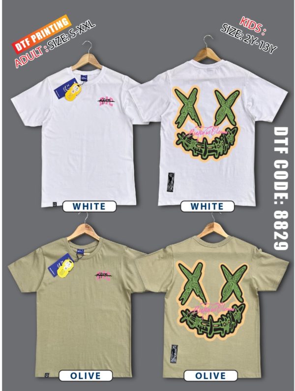 Very Graceful Men's DTF Printing T-Shirt 100% Soft Cotton