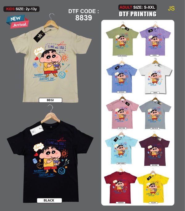 Theme A Cotton Men's T-Shirt 100% Soft Cotton Fabrics & Elegant